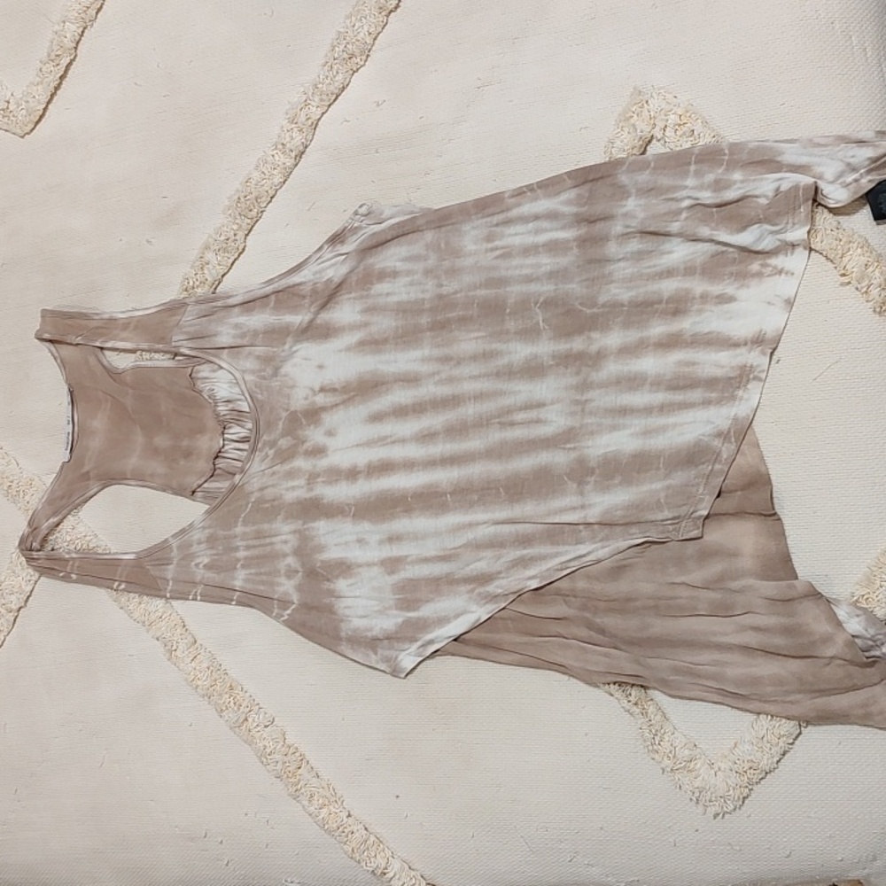 Tie-Dye Sleeveless Tank Top